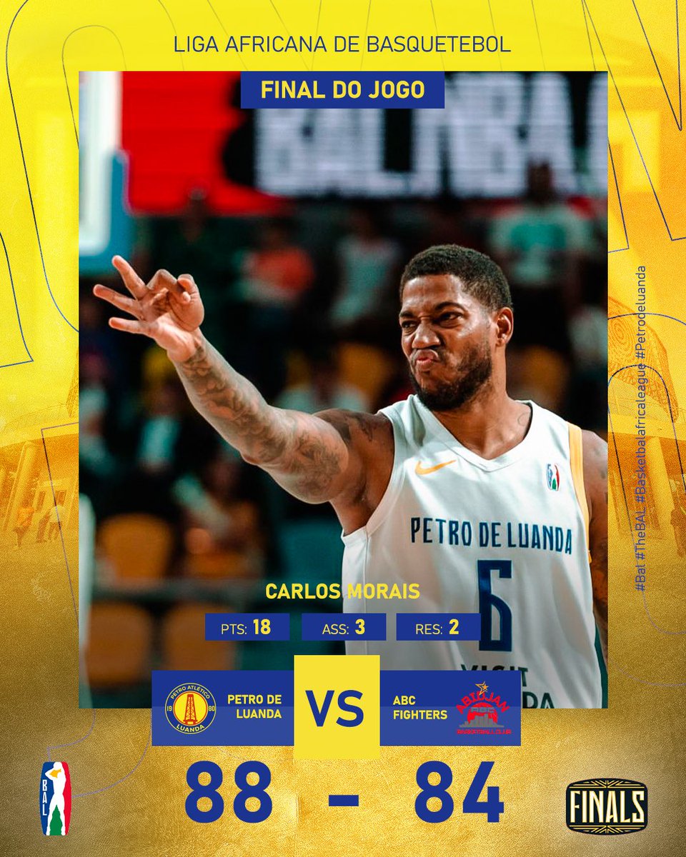 petro_de_luanda's tweet photo. Estamos nas meias-finais da @theBAL 🔛🔥💪🏽

Petro de Luanda 8️⃣8️⃣🆚8️⃣4️⃣ABC Fighters 

#energiaparavencer https://t.co/gccZpgCqCb