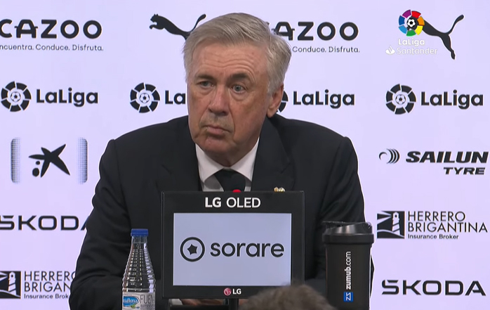 Tucomunio's tweet photo. #Comunio #Futmondo #Biwenger #Fantasy #Mister:
El caso Vinicius centra la totalidad de la rueda de prensa de Ancelotti.
https://t.co/GwDcvJqltn

           El técnico del Real Madrid, Carlo Ancelotti, ha atendido a los medios de comunicación presentes tras el encuentro de ... https://t.co/Ivx3n14kfg