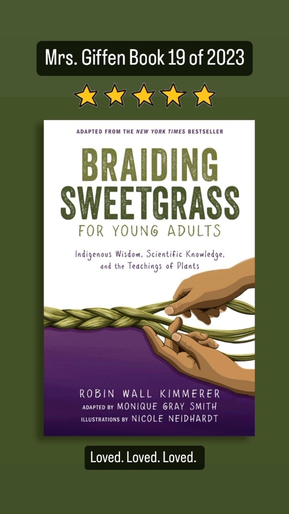 rhhsllc's tweet photo. Absolutely loved this book. Really open my eyes to the waves treat the land we live on and the reciprocal relationship between people and other living things. I could read this book 100 times and get something new from it each read. Highly recommend. https://t.co/qF1K4JadFN https://t.co/xSeMfL9UKH