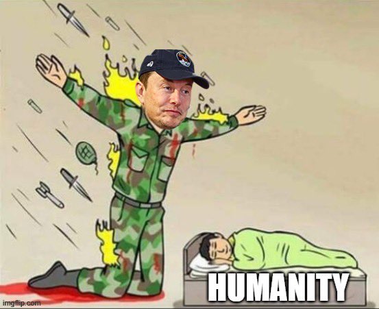 cb_doge's tweet photo. Thanks for everything you do for humanity, Elon. https://t.co/38X1Wd5P8P