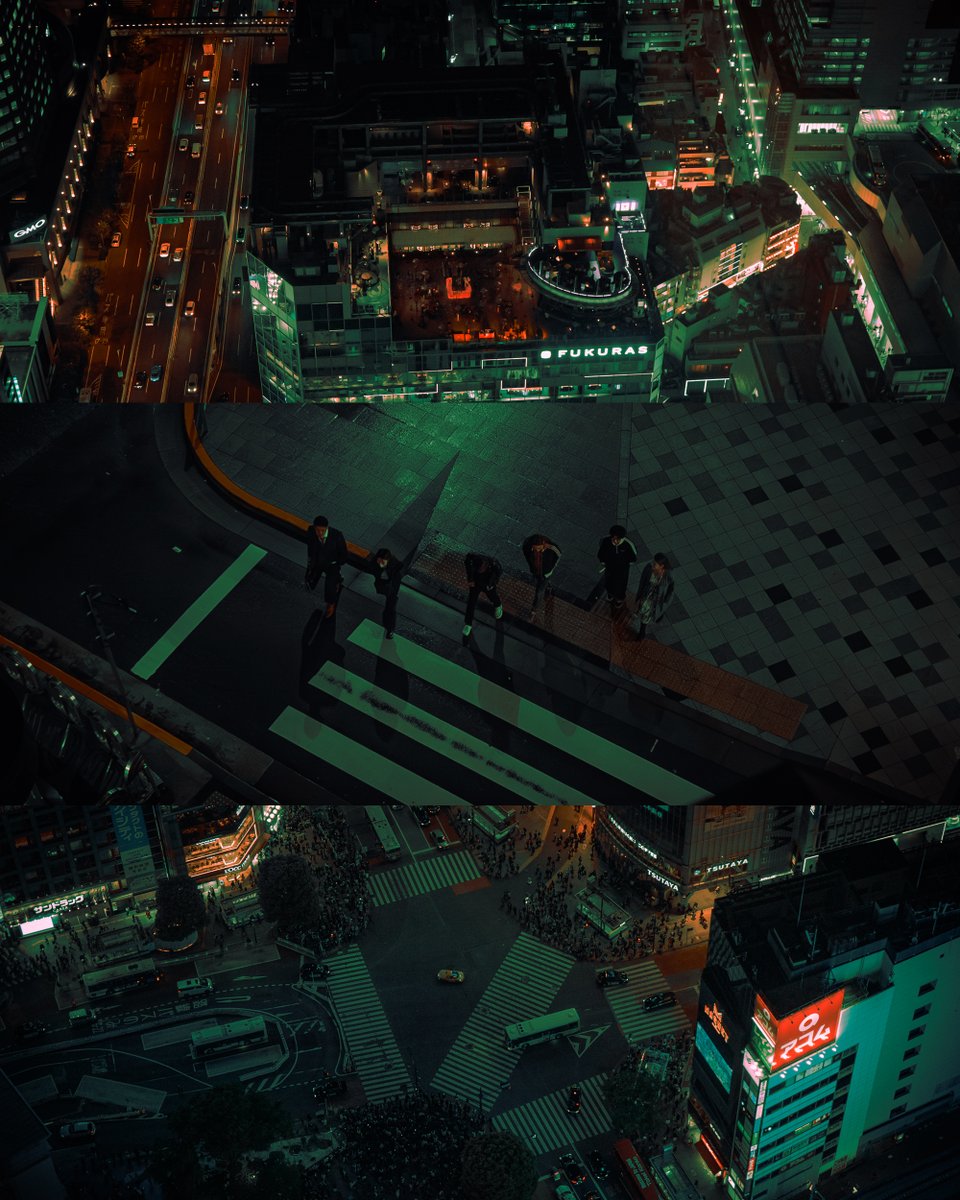 Green Tokyo 2023💜. Amazing night life.📷 #A7SII #tokyo #japan #shibuya #nightlife #shinjuku #travel #photo #architecture #building #skyline #street #cityphotography #cinematography #cyberpunk #scifi #photography #sony #beautiful #art #picoftheday #photo