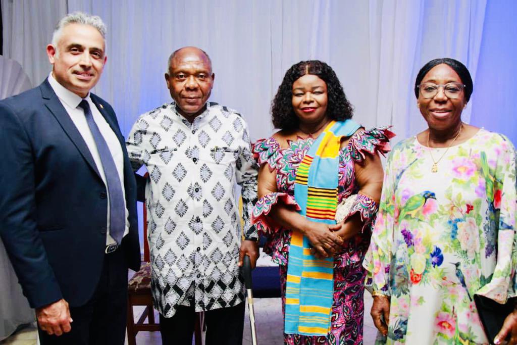 ewuaike1's tweet photo. On the 18th of May 2023, BCI Team led by Dr. Wiafe Addai were invited to the 75th Independence Day Celebration Reception of the state of Israel by the invitation of the Ambassador of the state of Israel 🇮🇱 Liberia 🇱🇷 and Sierra Leone 🇸🇱. Congratulations 🎉🎊🎈🍾 https://t.co/i1yAdYezJp