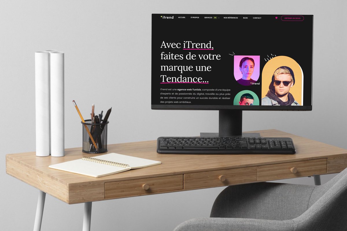 Itrend_tn's tweet photo. #iTrend est une Agence Web Tunisienne Spécialisée dans la Création Site Web, le Design graphique et le Référencement SEO… #SEO #Web #design #Tunisie https://t.co/ND201FowcY