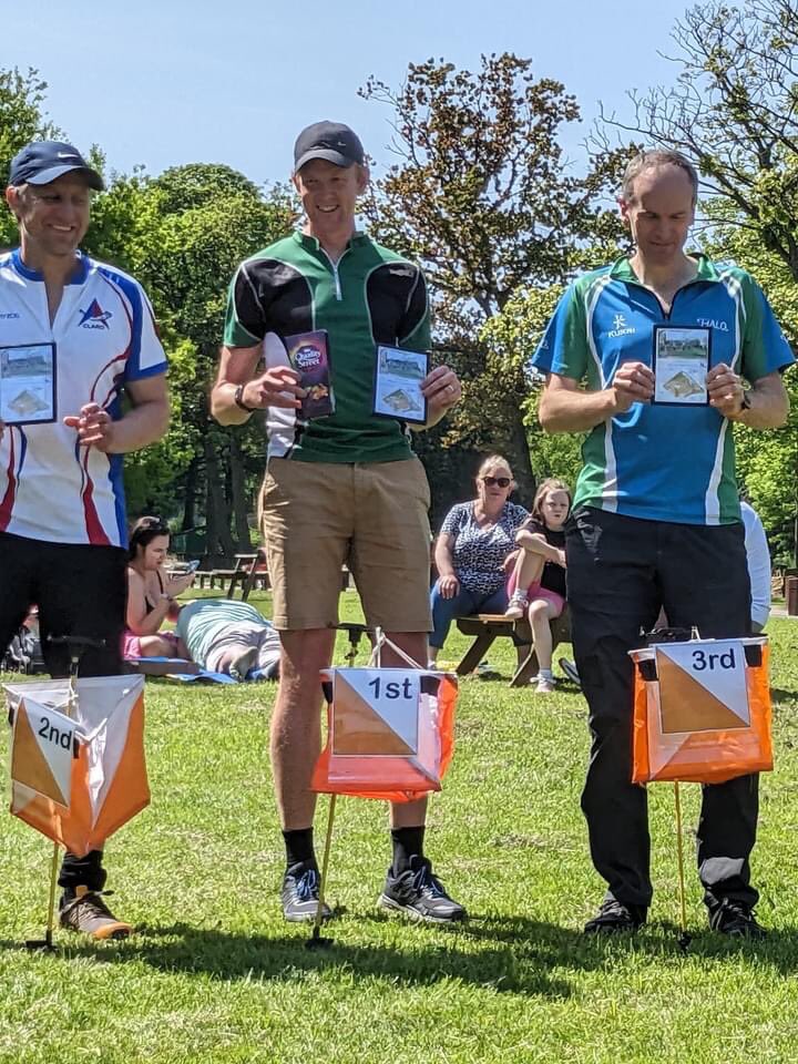 Third in Male Vets category for our Chair David Jolly at Shibden Hall today 👏👏
#Orienteering