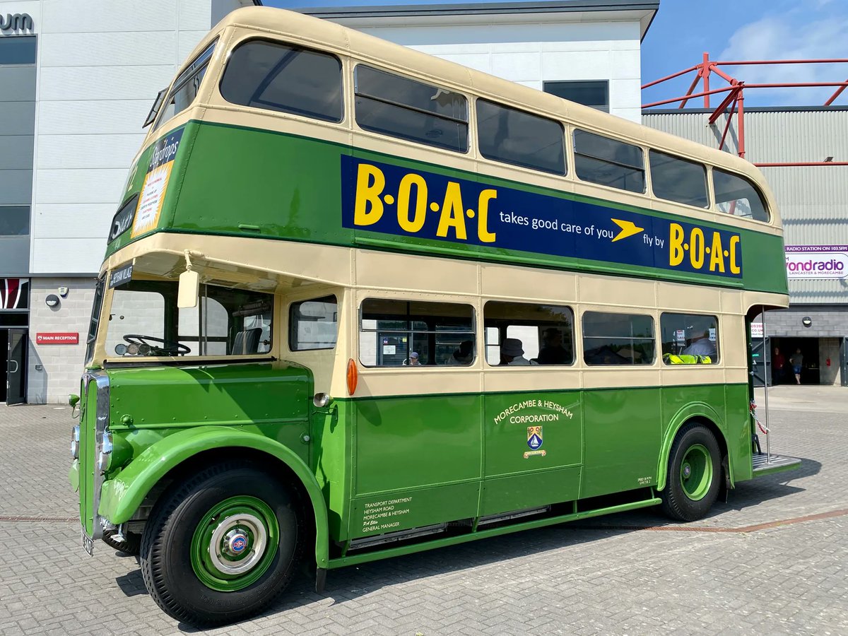Seven and a half bright and sunny miles today via <a href="/MorecambeFC/">Morecambe FC</a>’s <a href="/Mazuma/">Mazuma Mobile📲</a> Stadium￼ for <a href="/RV_Preservation/">RVPT</a>’s Vintage Bus Day. ☀️ 🥾 🚌 #walk1000miles <a href="/countrywalking/">Country Walking</a> <a href="/morecambeprom/">Morecambe Prom 🍦</a> @moreMorecambe <a href="/VisitMorecambe/">Visit Morecambe</a>