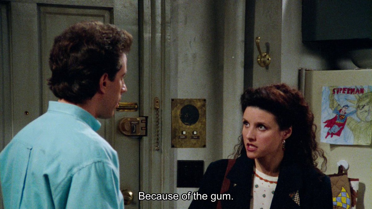14:00 S5E12 "The Stall" #Seinfeld