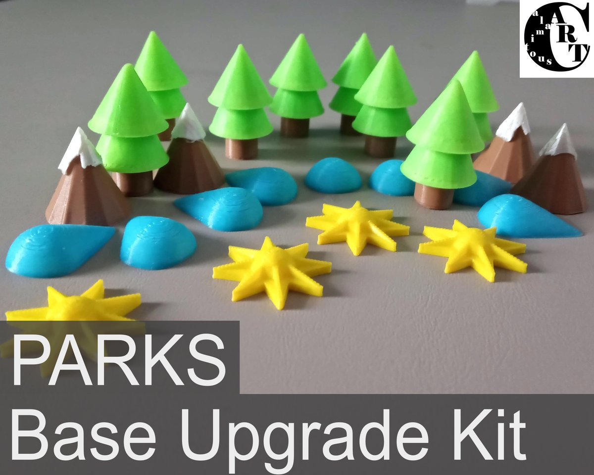 #Parks Upgrade Kit is now available: etsy.com/listing/147294…

#boardgames #tabletopgaming #3dprinted #etsyshop #etsyseller #smallbusinessbigdreams #cute #traditionalgames

@KeymasterGames