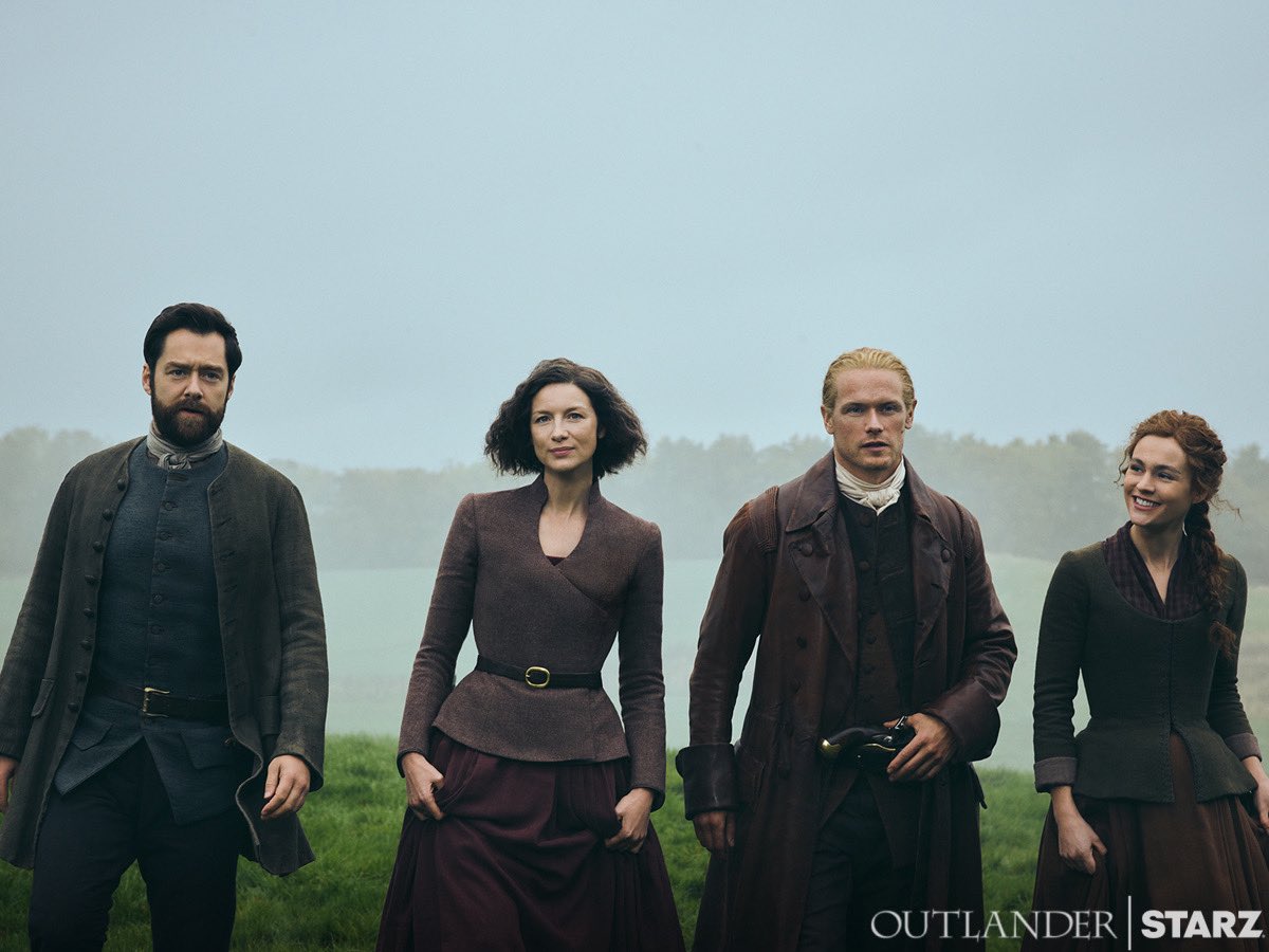 Outlander_STARZ's tweet image. The set-up         🤝         The shot