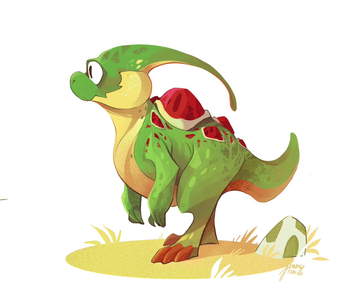 Xixatan1's tweet photo. Yoshi for the #characterdesignchallenge !

#yoshi #mario #characterdesign #dinosaur https://t.co/wQ10iXc6ai