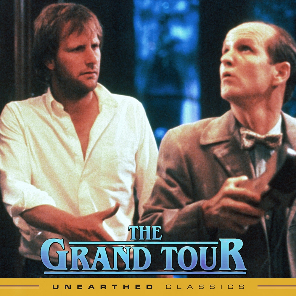 Unearthedfilms's tweet photo. Available NOW from Unearthed Films: The Grand Tour!
-From a new 4K scan from the negative.
-For fans of classic sci-fi cinema!
-Starring Jeff Daniels
#thegrandtour #jeffdaniels #davidtwohy #stephenbiro #unearthedfilms #scifimovies #actionfilms #timetravelfilms https://t.co/cKwlPWa4W7
