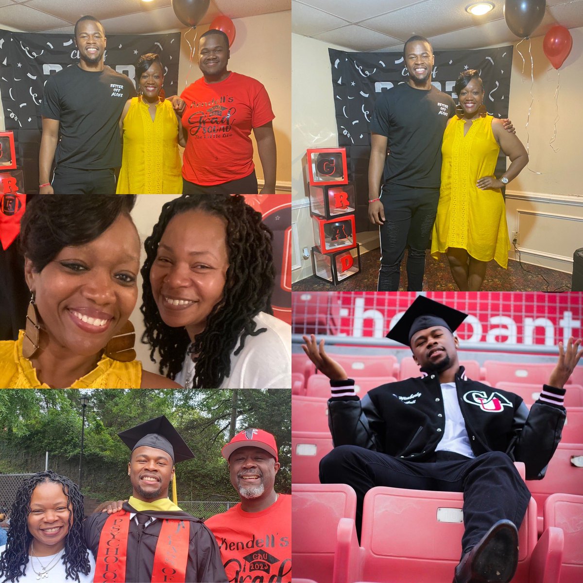 TeachSingleton's tweet image. 🎓Graduation Season is always THE best!!! I got to see one of my former 4th grade students cross the stage at CAU! This family is so special and Kendell was definitely one of my favs! Glad I got to capture this moment as well! Ohhh The Places You Will Go!#MyStudentsRock #MyWhy