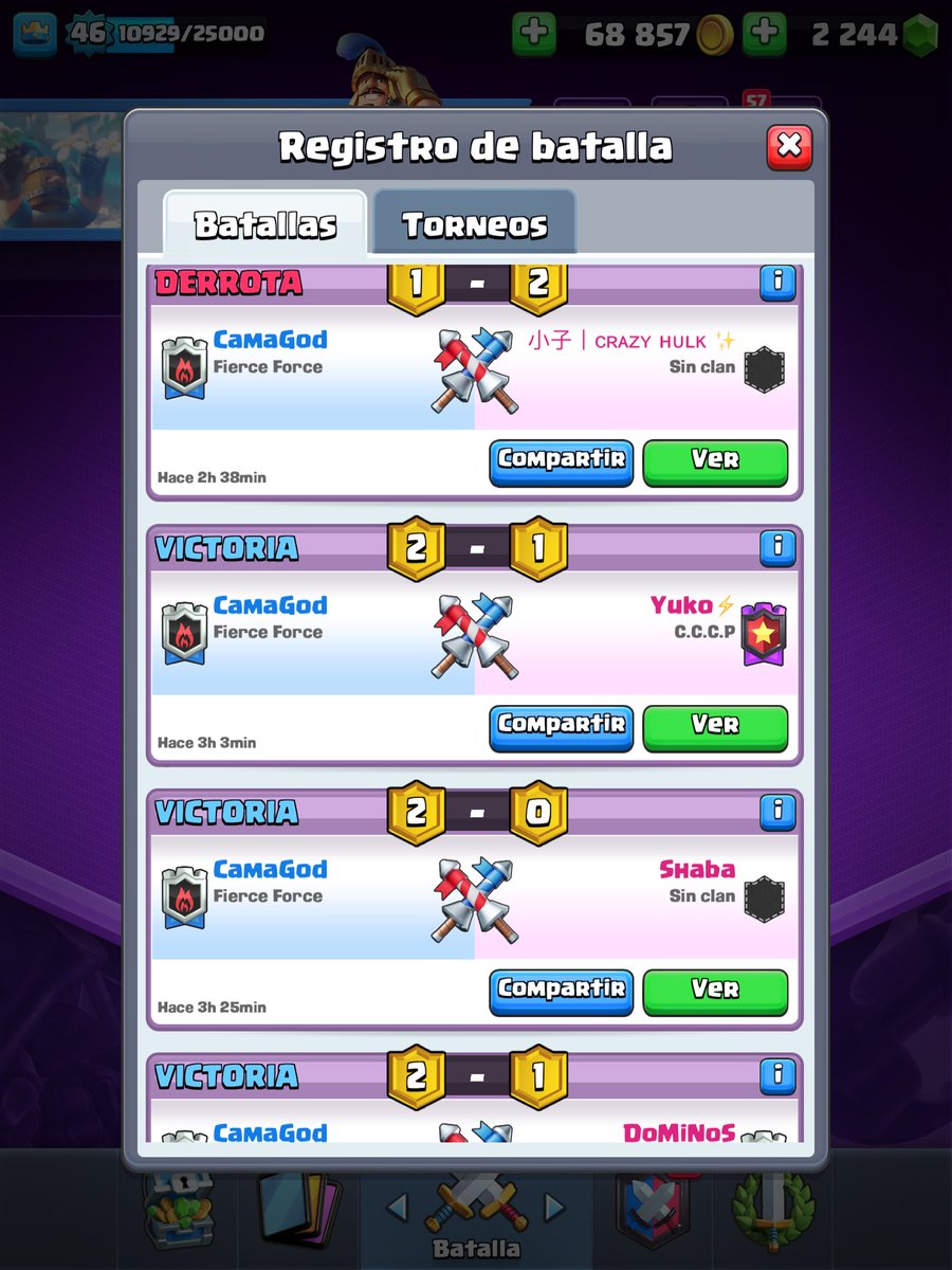 Top 3 sin couch. Entrenaré más para hacerlo mejor GGS ✌🏻