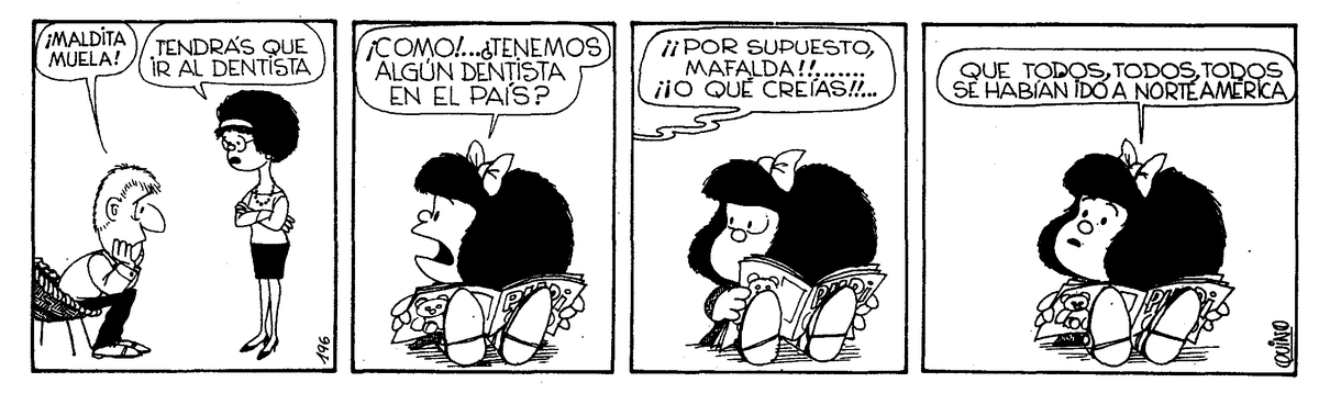 mafalda_bot's tweet photo. Vol. 1, pag. 102, 2da parte. #Mafalda #Quino https://t.co/y5hkaUzXFy