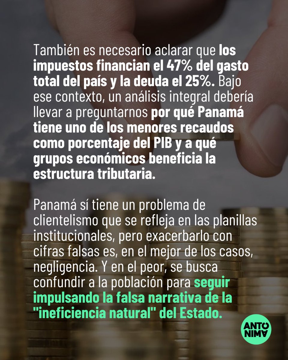 antonima_org's tweet photo. Resulta preocupante que medios de comunicación a nivel nacional se hagan “eco” de cualquier página de Instagram con muchos seguidores. Que nadie haya cuestionado lo afirmado, también refleja el profundo desconocimiento general sobre algo tan crucial como las finanzas públicas. https://t.co/KsWAodluMn