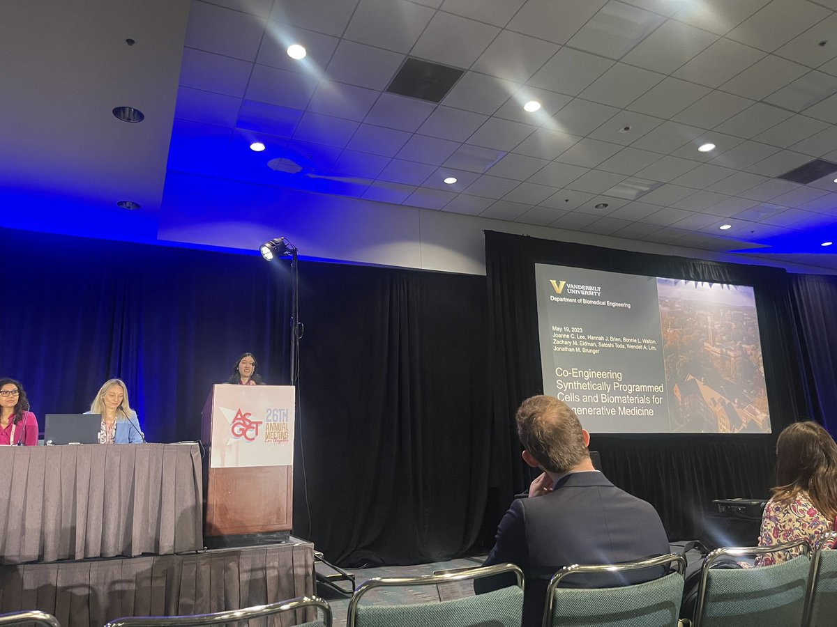 Had an amazing time at #ASGCT23 !! Thank you for giving me the opportunity to present our paper as well!