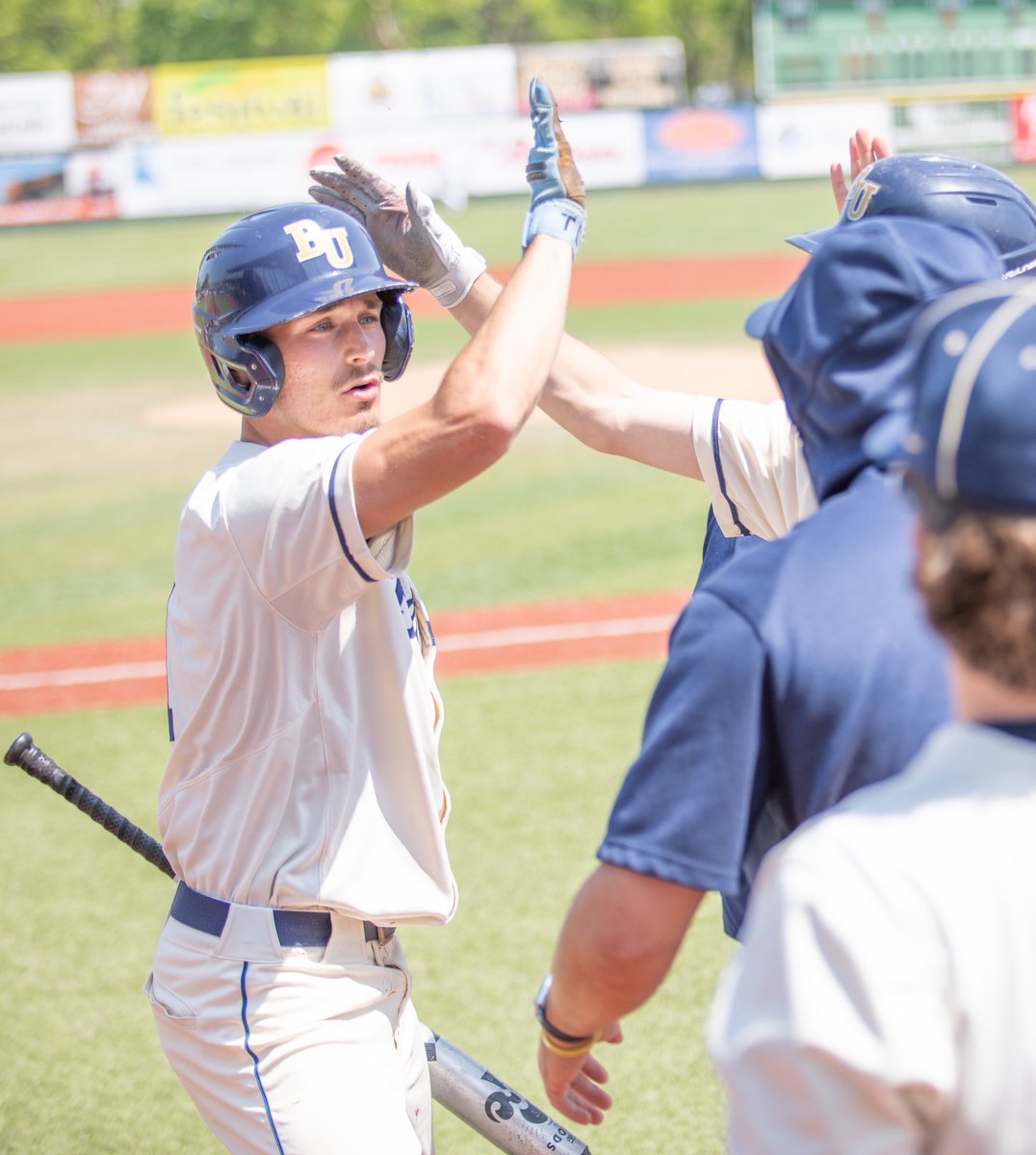 baseball_bethel's tweet photo. Royals Win!!
Andrew Cardenas hit a 2 out 2 run pinch hit HR in the top of the 9th to put us ahead 4-3 and we held in the bottom of the 9th for the victory!! 
Set for Game 2 winner takes all.
Final: 4-3 #ncaabaseball #d3bb #abcya https://t.co/Q8M98yQDyt