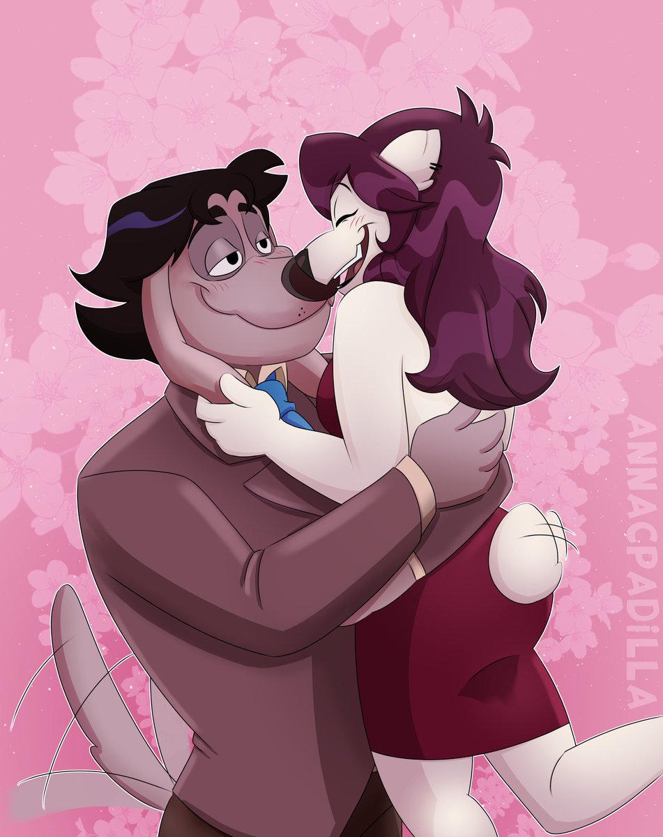 AnnacPadilla's tweet photo. An art trade with the wonderful @trishabeakens feat. her cutie Kimbra and the one and only Bud Flud. I absolutely adore Kimbra and I’m so glad I was given this opportunity to draw her properly. #darkwingduck #darkwingduckoc #dwdoc #kimbraflud https://t.co/Aca7KzXIIH