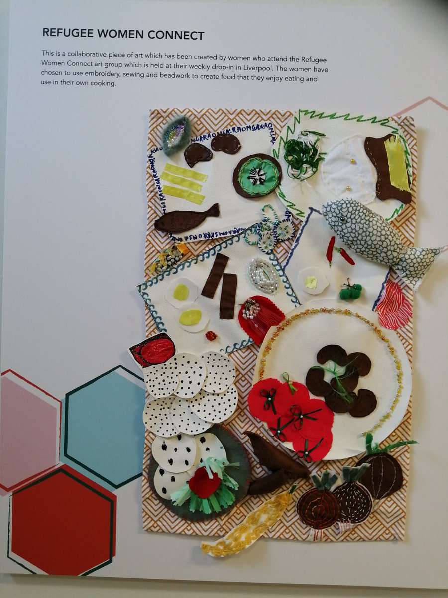 Wonderful day yesterday, well done @feedingliverpool team. So good to see photos and hear diverse communities across the city. The atmosphere was amazing. I especially loved the collage; <a href="/BettyliciousC/">BettyliciousCooks</a>, Fozia, big bowl and the Ukrainian cooking demo. ❤️✊