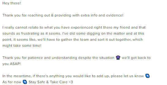 stavamo giocando la premier, dopo l'agent selection si blocca tutto, torniamo in lobby e da allora siamo imprigionati nella lobby premier. Non possiamo uscire, non possiamo ne' scendere ne' salire. Il bro pero' mi fa i cuoricini e mi dice stay safe. STAY SAFE.
