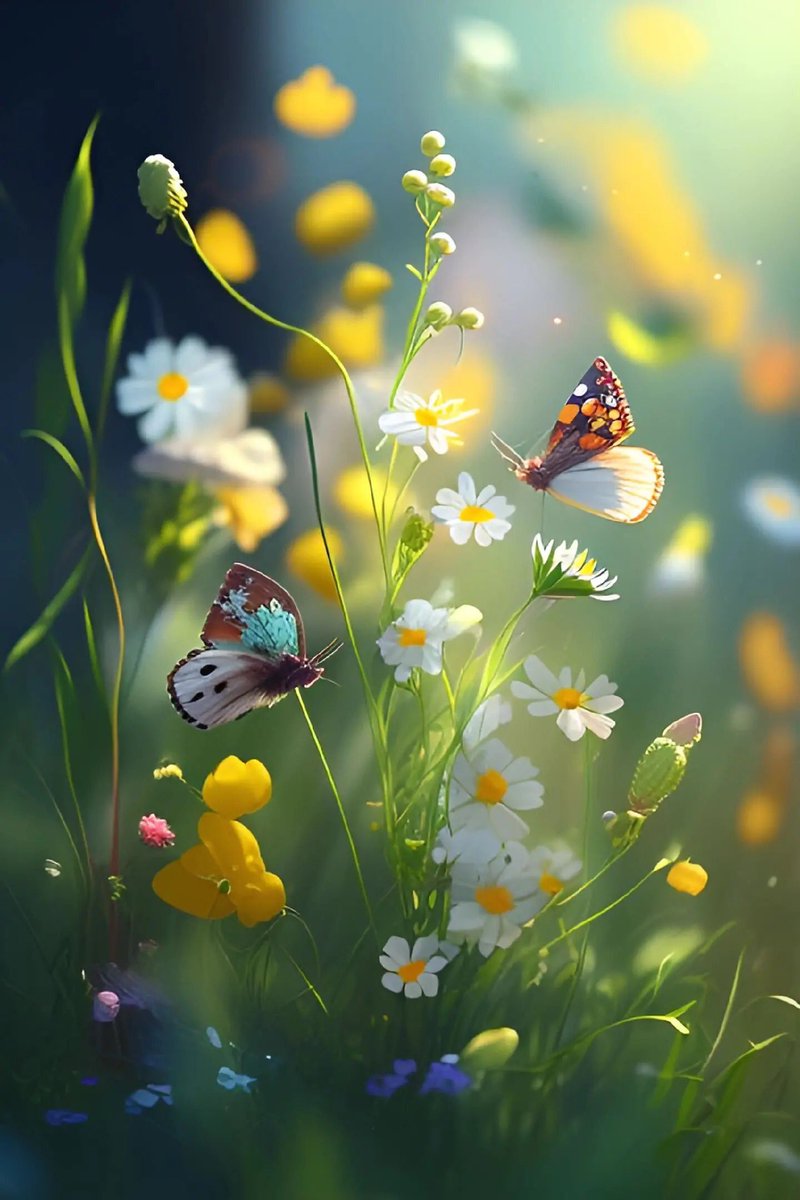 KlatuBaradaNiko's tweet photo. Springtime in a meadow
#aiArt https://t.co/BBBxmr1zEt