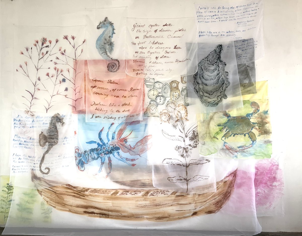 centralbooking's tweet photo. Read John Haber’s wonderful review of our exhibition On the Waterfront: A View from the Coast (Line) - “They Cover the Waterfront" https://t.co/kfORjlcFPC https://t.co/qwPUIrWJ1s