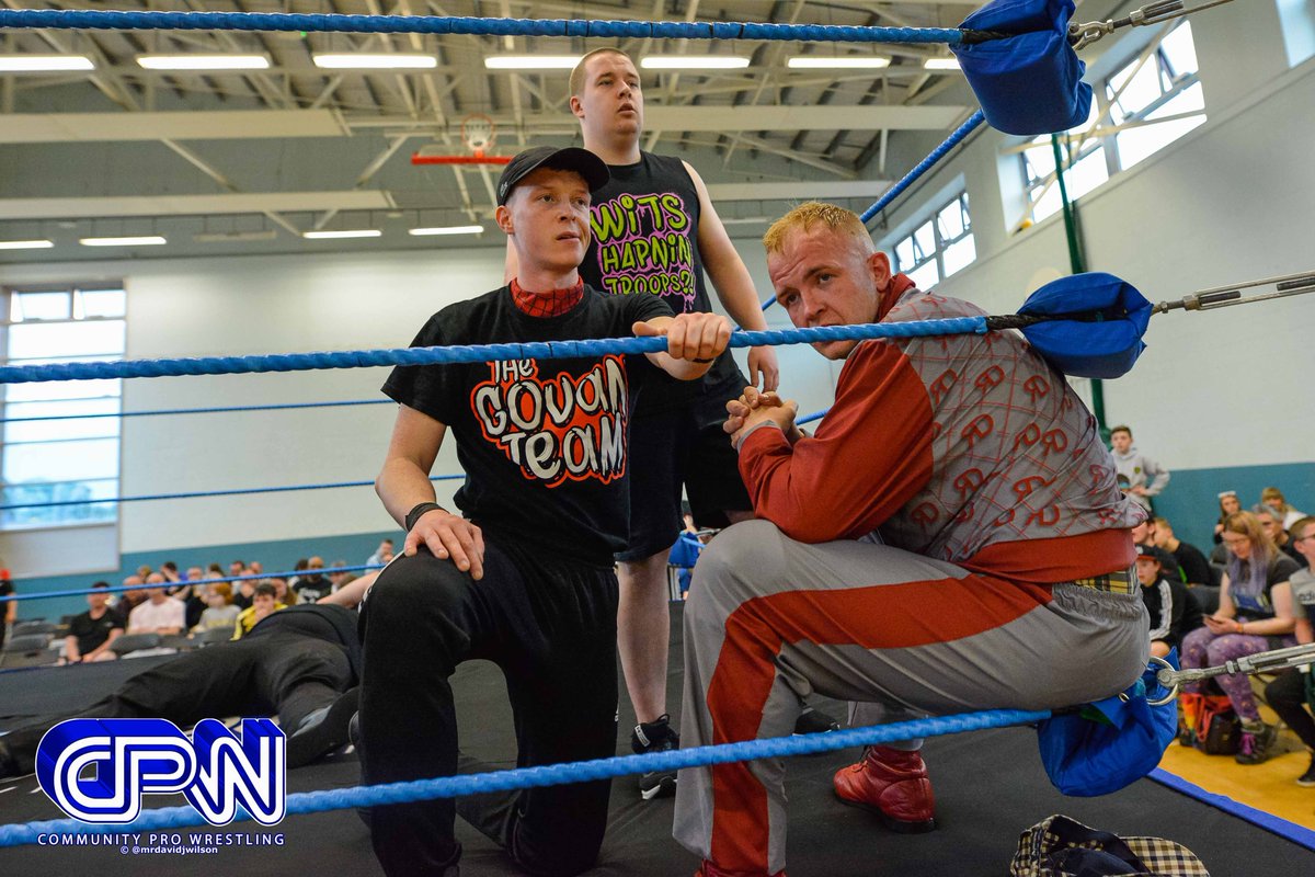 Dirty deeds down in Govan at @Communityprowr1 - dark days for @Ravie_Davie_McC - @ThatcherWright crowned champ but i call shenanigans ! 'Dirty' @DannyCantrell96 & co @BigChezPW @JamesErdos Bullwark ! #wrestling more exclusive shots soon -stay tuned