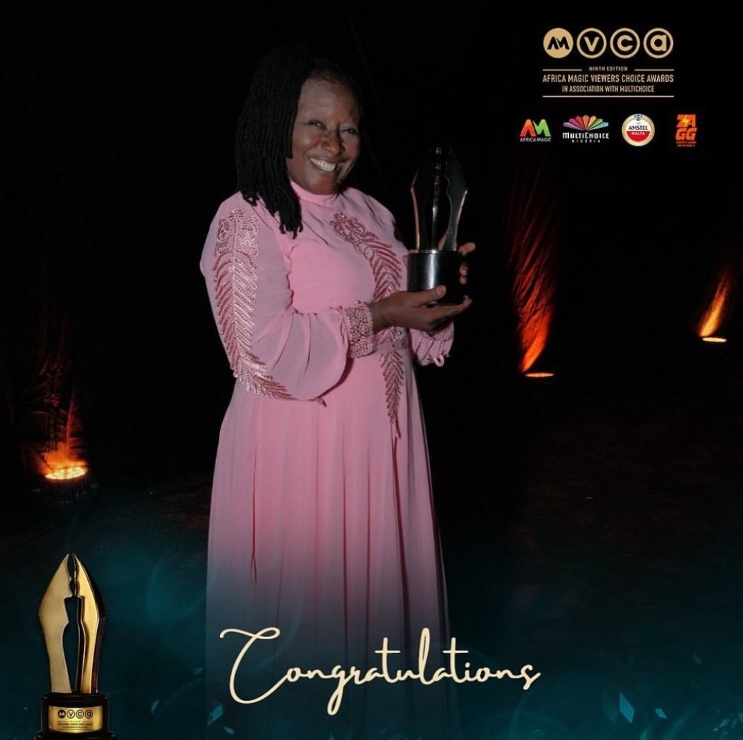 Thank you God Thank you #AMVCA Thank you #MamaGLovers Lifetime Achievement Award