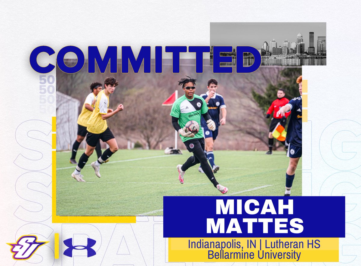 SpaldingMSOC's tweet photo. COMMITTED!
 
Please join us in welcoming Micah Mattes (Indianapolis IN, Lutheran HS, Bellarmine University) to the Spalding University Men’s Soccer program! #SUMS #Fall2023 https://t.co/OG5uWwU8F0