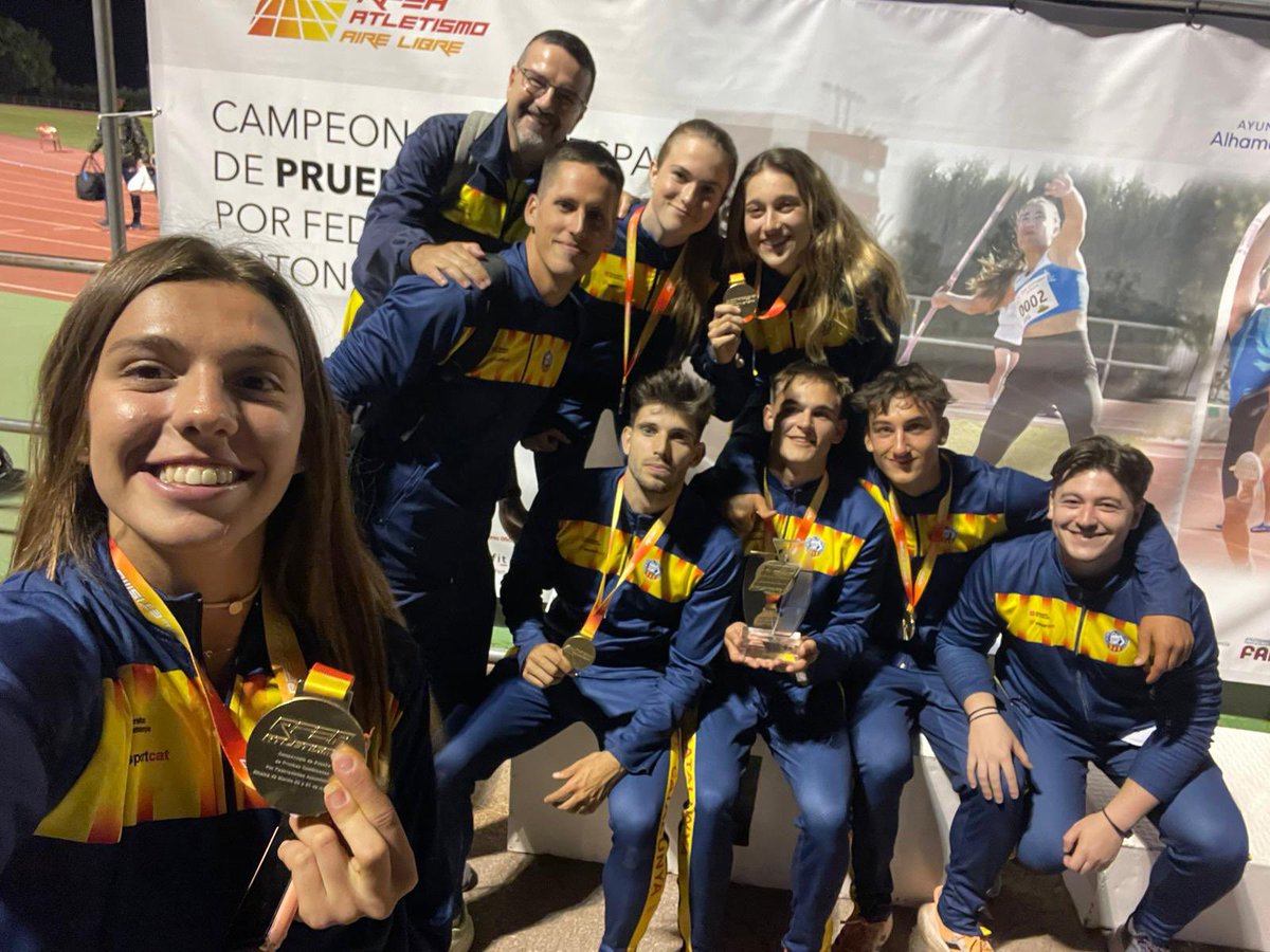 Atletisme_FCA's tweet image. 🥇 𝕋𝕙𝕖 𝕤𝕙𝕠𝕨 𝕞𝕦𝕤𝕥 𝕘𝕠 𝕠𝕟! 😱

CATALUNYA guanya l’or al Campionat d’Espanya de proves combinades per federacions amb 24.756 punts

PRIMERA VEGADA de forma conjunta!

🚀 Magnífic últim 1.500 m que dona la victòria a la selecció

Moltes felicitats a tots i totes! 😍😍😍