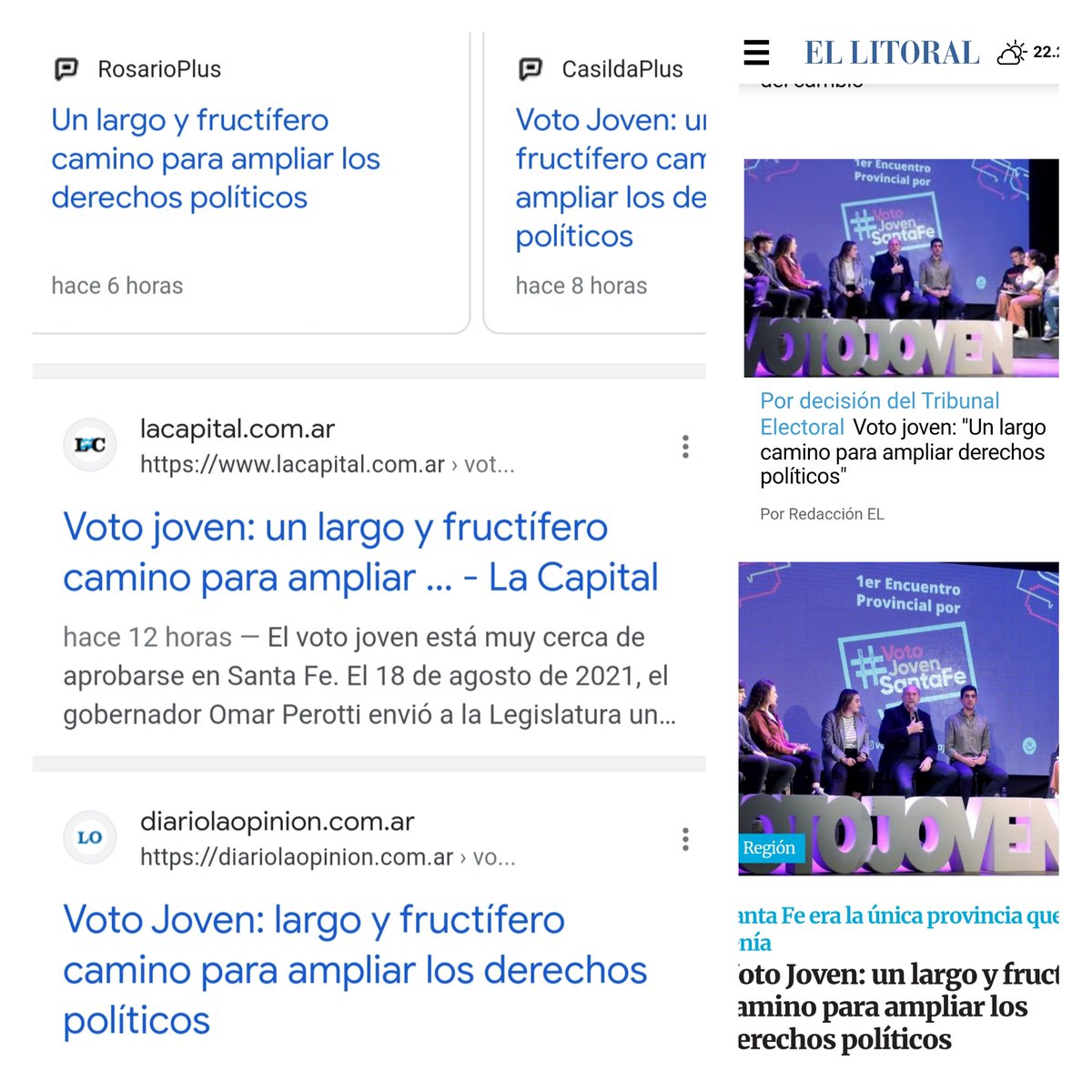 oscarblando1's tweet image. El mismo título, exactamente el mismo contenido, el mismo entrecomillado y en varios la misma foto, que incluyen en todas declaraciones de Perotti y del director de boleto único gratuito. Muchachos...se nota mucho... podrían disimular...