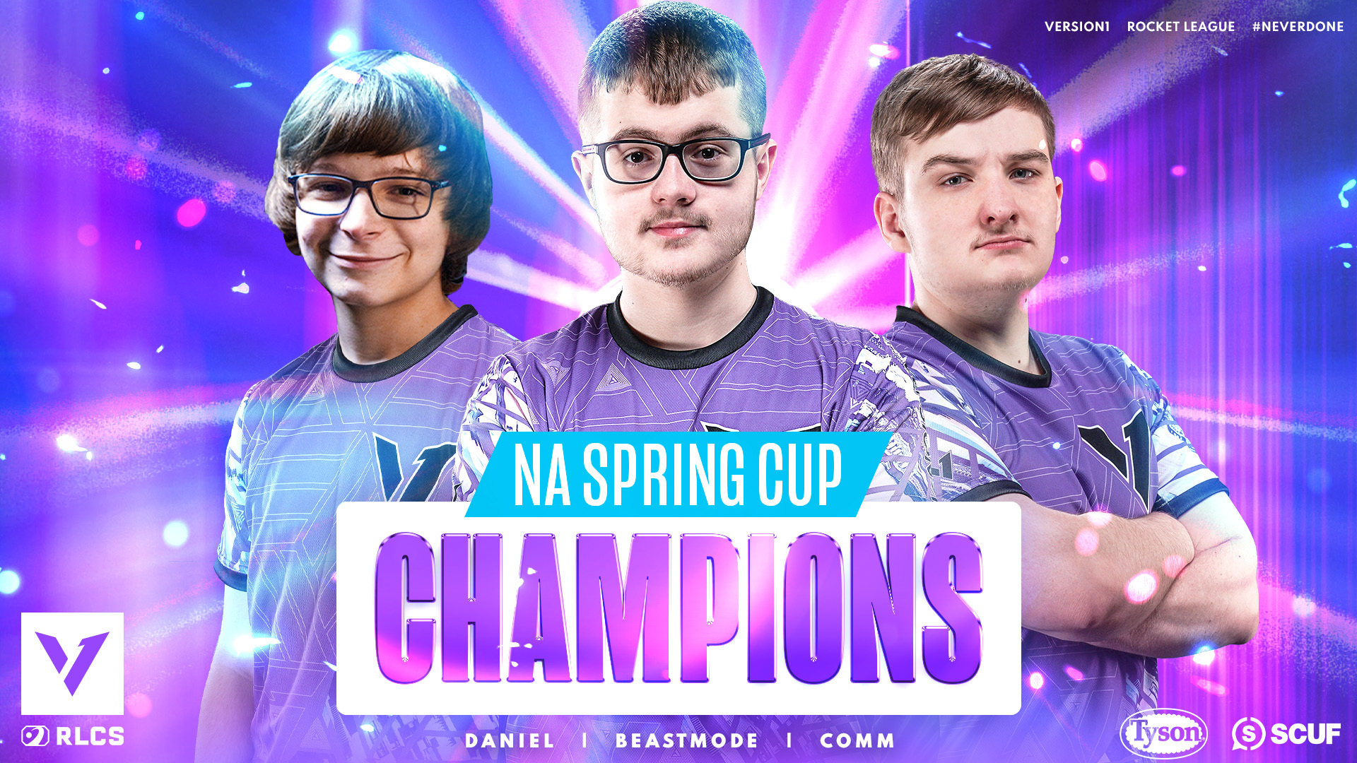 Version1 on Twitter "We are NA RLCS Spring Cup Champions! https//t.co