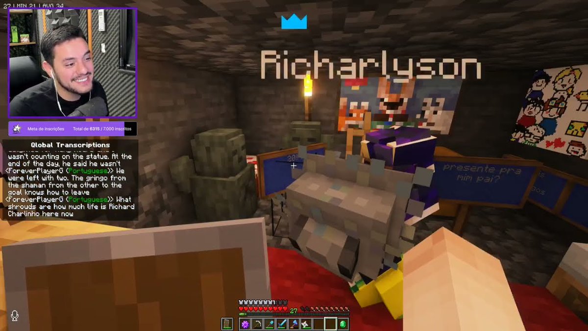 Oh <a href="/Forevitao/">Forevitao</a> acabou de postar uma de suas lives HUMANAMENTE IMPOSSIVEIS! 

📹 ┃ Titulo: QSMP - FALANDO COM RICHARLYSON 

🔗 ┃ Link: youtube.com/watch?v=MYE_R6…
