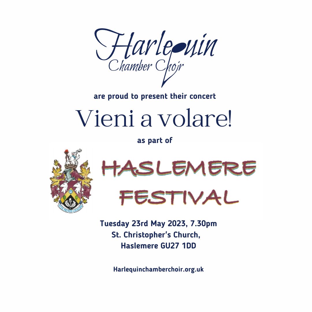 Thanks to everyone who came out to our Vieni a volare! concert this weekend. You have one last chance to see this whimsical concert on Tuesday 23rd May at 7:30pm in Haslemere. We hope to see you there.  tickets.haslemerehall.co.uk/sales/genres/e…
Conducted by <a href="/amybebbs1/">Amy Bebbington</a> 
<a href="/MartinLawrence/">Martin Lawrence</a> on horn