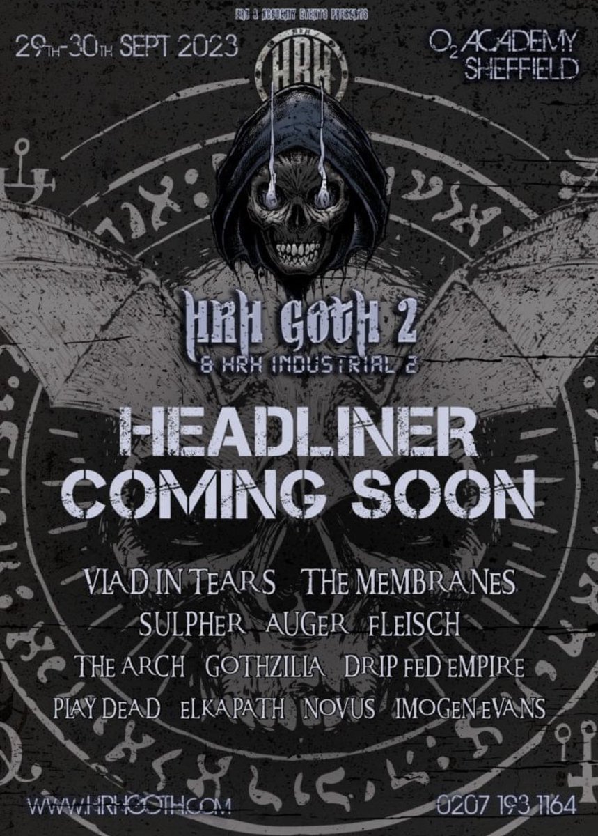 imogenmusic's tweet photo. Very excited to finally announce I’ll be playing HRH Goth II festival🖤 

So excited for this, definitely the biggest gig I’ll have played, and I get to be joined by my fellow Big Chair artists Auger and NOVUS!! 

#auger #music #altmusic #goth #teamauger #singersongwriter https://t.co/mZCCs1djqT
