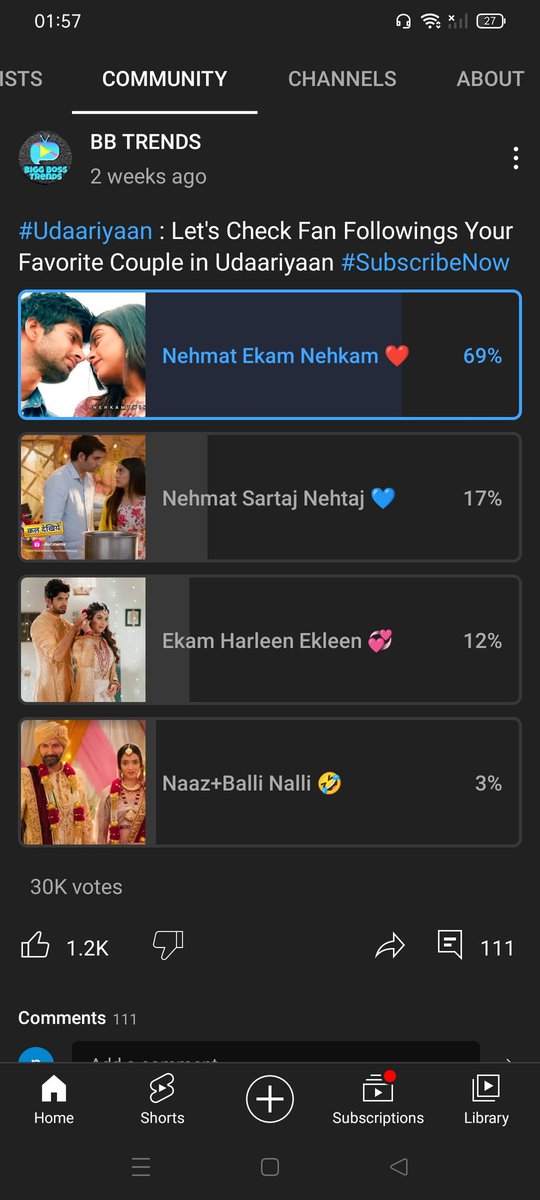 Please makers @_ravidubey @sargun_mehta @dreamiyata neutral audience really loves #NehKam and hardly wants to see them together forever ; please reunite them it's too much now #nehkamkiudariyaan #wewantnehkamback #hiteshbharadwaj #twinklearora #nehmat #ekam #truelovers