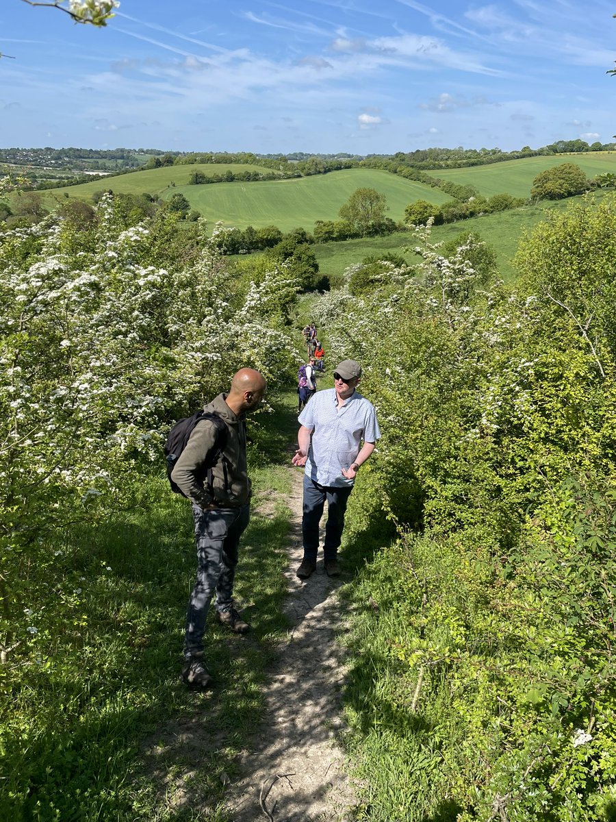 EdelMcGurk's tweet photo. By no means the only #hawthorn vote in @wildflower_hour this evening. What incredible scent at Small Dean Bank this morning. #dadima walk. https://t.co/XPr7ngjzLW