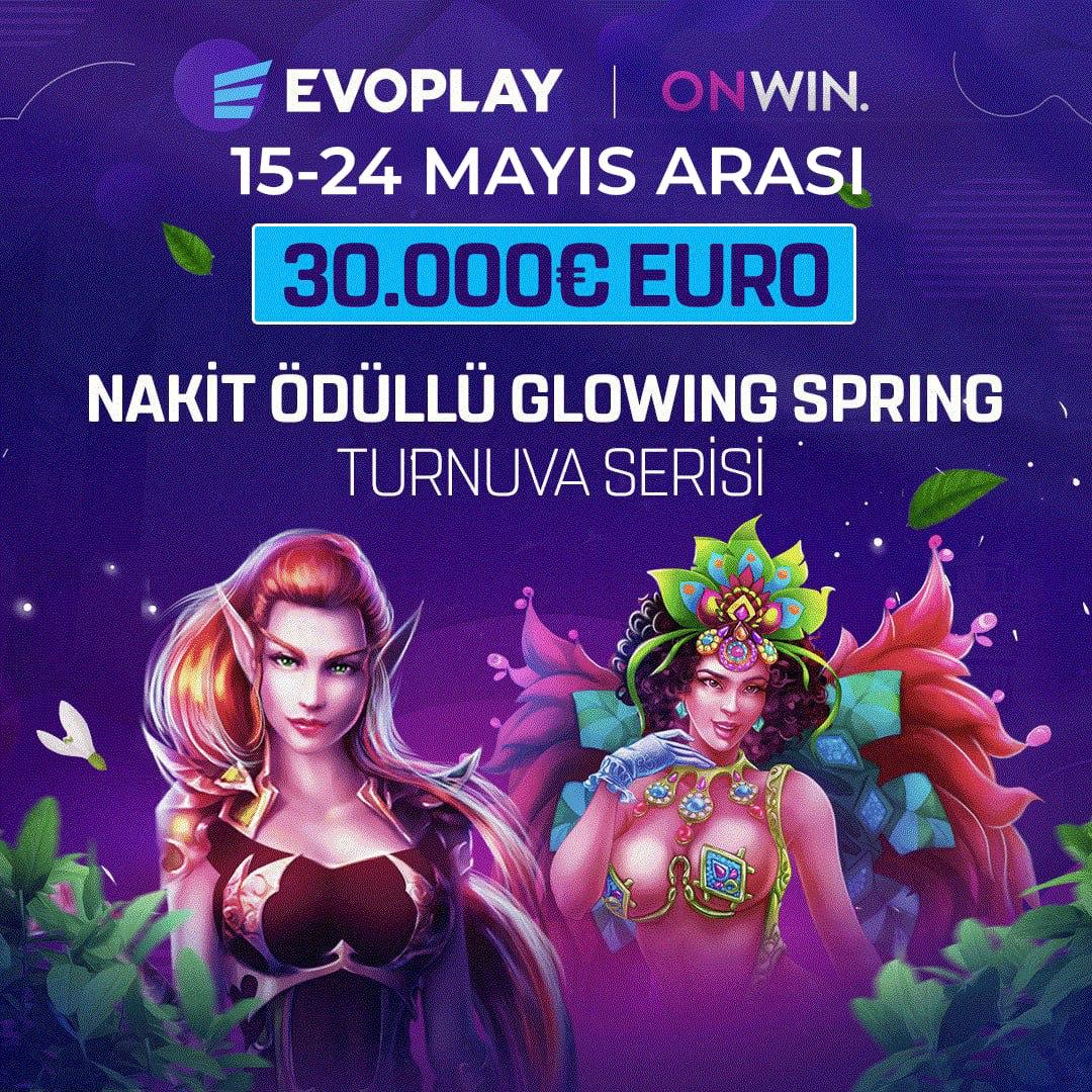 🎁 30.000€ ÖDÜL SİZLER İÇİN GELDİ 🎁

🤚 EVOPLAY'DEN GLOWİNG SPRİNG TURNUVASI ! 

🤡 Geçerli Oyunlar:

🔣Mega Greatest Catch
🔣Fruist Super Nova
🔣Hot Triple Sevens
🔣Elven Princesses
🔣Hot Volcano
🔣İce Mania
🔣Rueda De Chile
🔣İnner Fire
🔣İndiana's Quest
🔣The Greatest Catch…