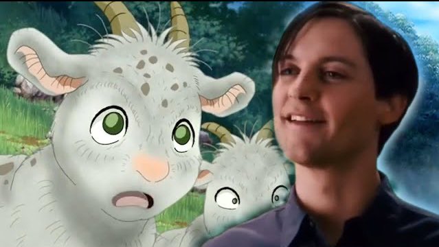 StickyBrick's tweet photo. *NEW VIDEO*

[YTP] Bully Maguire Betrays the Goats (Arashi no Yoru Ni Parody)
https://t.co/P2SIoxuZct

This is mostly just a self-indulgent video, as I don’t anticipate this video performing well. But I hope you enjoy anyway!
#SpiderMan #TobeyMaguire #BullyMaguire https://t.co/JdOke0XH6Y