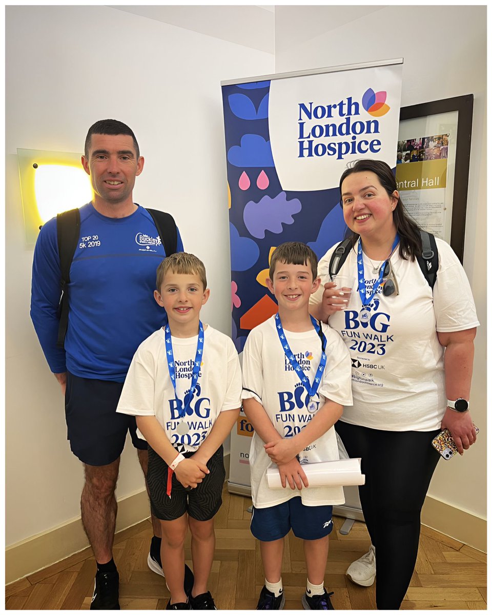 TrainWithTrevor's tweet photo. Another #BigFunWalk ticked off for @NorthLondoncc π³ https://t.co/Ay9ibt3zz7