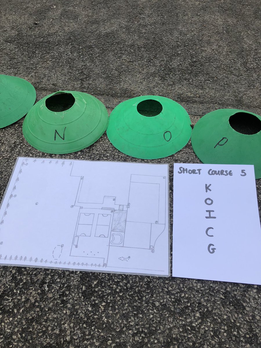 Love a bit of orienteering! Something different on the curriculum and really build communication and teamwork skills. I also get to show off my map drawing skills 😂 #physed #oaa #orienteering #primarype