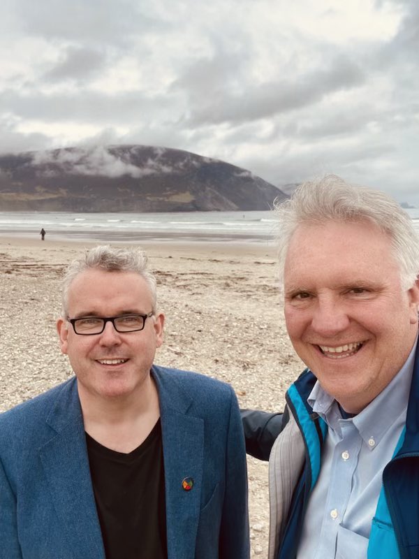 Kenny Deery (@kennethdeery) on Twitter photo A meeting with a difference! Great to chat tourism, trade, renewal energy & <a href="/CuyahogaCounty/">Cuyahoga County</a> opportunities with the West of Ireland, with County Exec <a href="/chrisronayne/">Chris Ronayne</a> #twinning #usirishtrade on the stunning Keel beach after he arrived on the 1st <a href="/AerLingus/">Aer Lingus</a> ✈️
from <a href="/CityofCleveland/">City of Cleveland</a> A meeting with a difference! Great to chat tourism, trade, renewal energy & <a href="/CuyahogaCounty/">Cuyahoga County</a> opportunities with the West of Ireland, with County Exec <a href="/chrisronayne/">Chris Ronayne</a> #twinning #usirishtrade on the stunning Keel beach after he arrived on the 1st <a href="/AerLingus/">Aer Lingus</a> ✈️
from <a href="/CityofCleveland/">City of Cleveland</a>