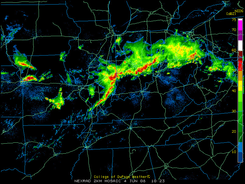 #OTDwx: June 4, 2008

Injuries: 0
Fatalities: 1

A damaging derecho went through areas from Indiana to Delaware on this day in 2008. This derecho produced a 650 mile long swath of severe winds, killing one person when a tree fell on their car.

Sources: College of DuPage & SPC https://t.co/5vc0Mw5Y99