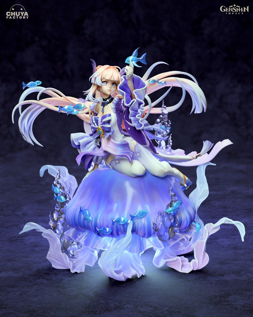 ChuyaFactory's tweet photo. Exciting news! We're thrilled to announce the arrival of the stunning Sangonomiya Kokomi from Genshin Impact in our latest release! Prepare to be captivated by her incredible abilities and captivating story.

JOIN US NOW!! https://t.co/Q0ODi9aYWR https://t.co/Yd11GVMyS6