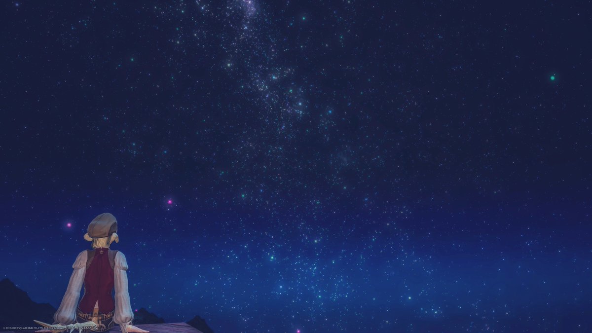 🌌
#FF14風景
#FF14キャラ入り風景SSの会