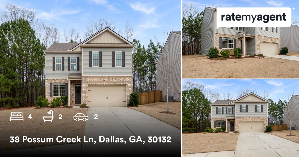 CobbHomes's tweet photo. 🛌 4 🛀 2 🚘 2
📍 38 Possum Creek Ln, Dallas, GA, 30132

My latest sale on RateMyAgent.
 RPUR01
https://t.co/9IY8LTo8Kn

...
#ratemyagent #realestate #ReMax_Pure https://t.co/SeODJ2pSmF