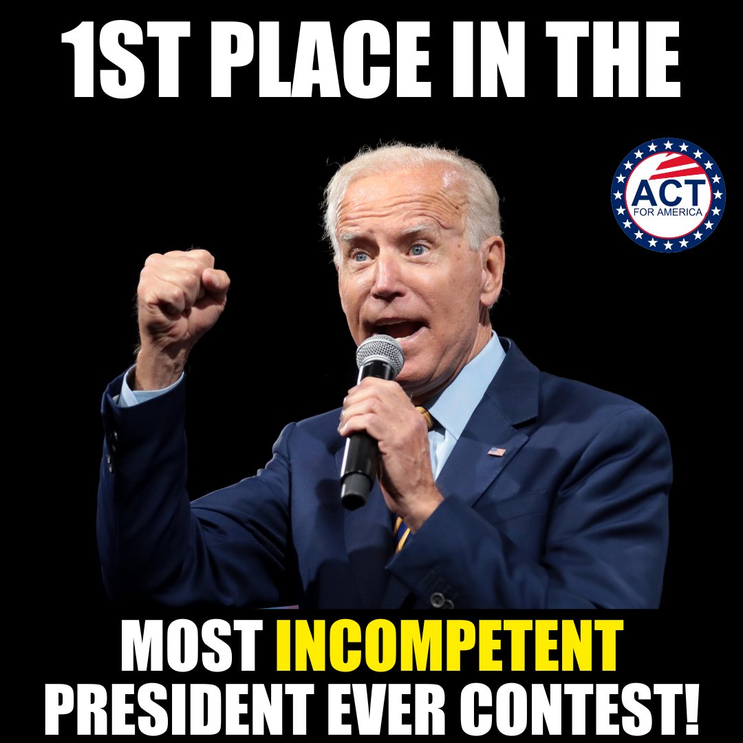 We did it, Joe!