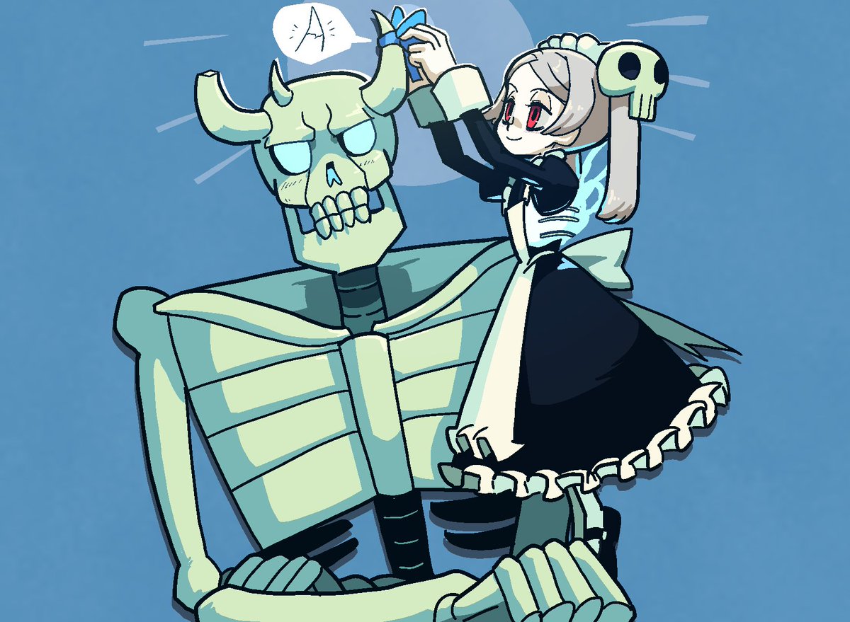 Kuroirozuki's tweet photo. Ribbon #Skullgirls #skullgirlsmarie https://t.co/MrvJik8myT