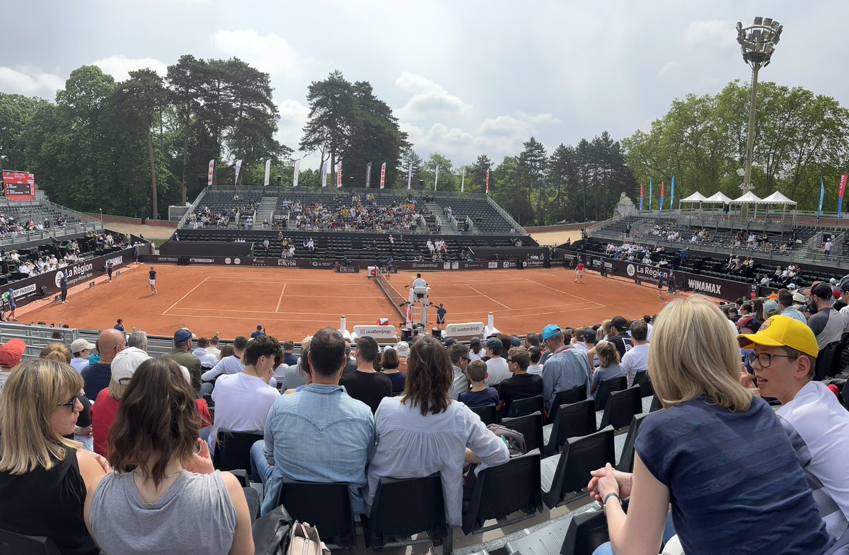 Dimanche à l’Open Parc de Lyon 🎾 @OpenParcARA #tennis #weekend #lyon