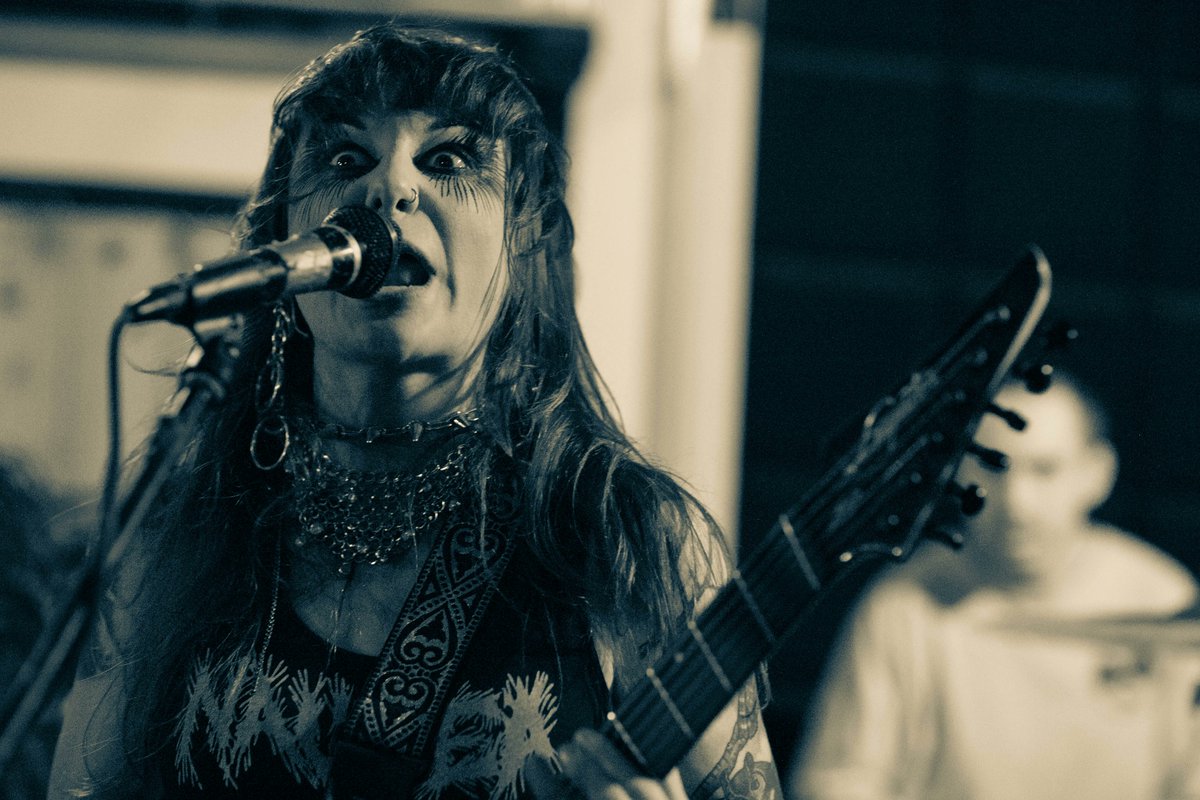 sidmuchrock's tweet photo. A late show at @farewellcafe summoned evil sets from #Dryad, #TrafficDeath #GoatCoffin & Sarin Reaper. My photos, videos, and thoughts of the gig are on Too Much Rock at https://t.co/K8tCVrKvr7. https://t.co/gN6jRut8lk