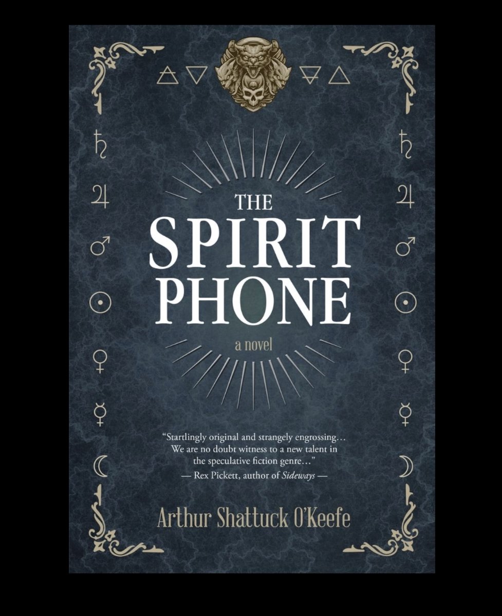 #TheSpiritPhone: a novel

#Science meets the #occult as cocksure young mage #AleisterCrowley & renowned inventor #NikolaTesla confront the enigma of #ThomasEdison’s device to contact the dead.

Published by @BHCPressBooks:
buff.ly/3abjIaf

#Novel  #DarkFantasy  #Fiction